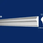 Baghete decorative ipsos
