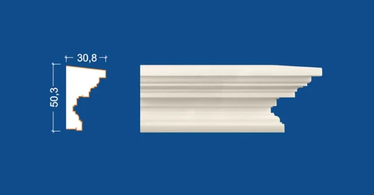 Baghete decorativa ipsos