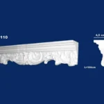 Bagheta decorativa ipsos