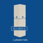 Fațadă L pilastru din polistiren SLS-220 G
