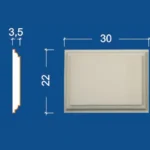 Coltare decorative pentru fațade SKS-105