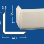 Coltare decorative pentru fațade SKS-202