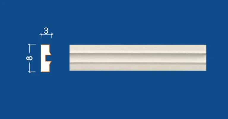 Nut profile decorative polistiren exterior