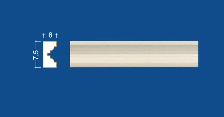 Nut profile decorative polistiren exterior
