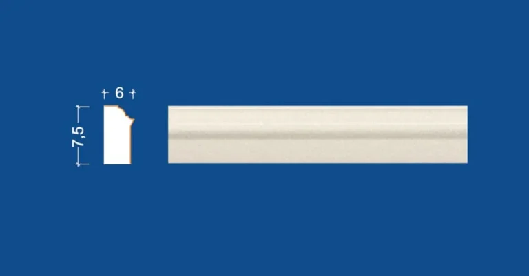 Nut profile decorative polistiren exterior