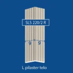 Fațadă L pilastru din polistiren SLS-220 R